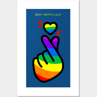 Boy with Luv: pride month, shop rainbows and resist! Posters and Art